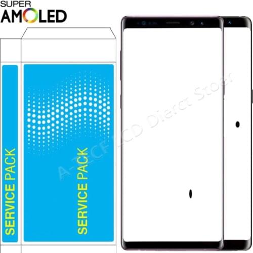 ORIGINAL AMOLED N960 LCD For SAMSUNG Note 9 LCD With Frame Touch Screen Assembly For Galaxy Note 9 N960 N960F LCD With Black dot
