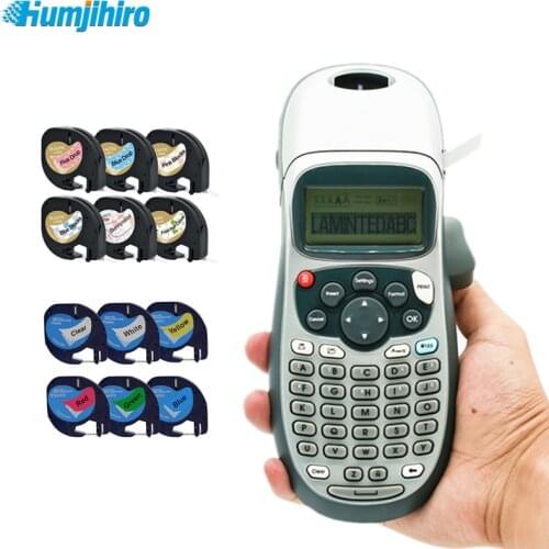 Portable Wireless Label Printer Handheld Label Maker Industrial Labels Printer for Dymo LT-100H 21455 Label Typewriter Machine