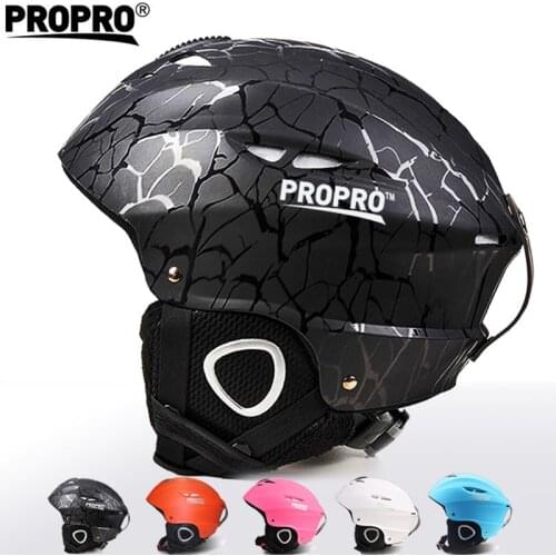 Propro SHM-001 Adjustable Motor Rider Casco Skiing/Snowboard/Skate/Skateboard/Veneer Helmet for Adult Men Women Sports Helmet