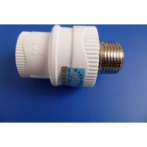 Vidric PPR outer wire direct external teeth direct 4 minutes 6 points 1 inch water pipe fittings wholesale