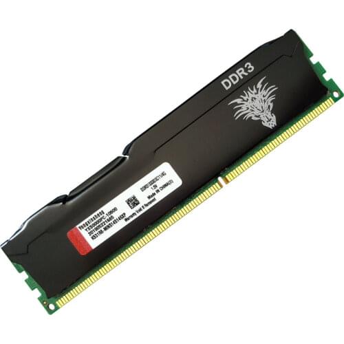 2PCS Kit 4GB DDR3 RAM 1333 MHz Desktop Memory DIMM PC3-10600 NON ECC 1.5V RAM memoria rams