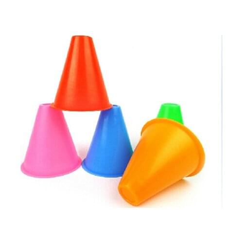 20 Pcs/Lot Skating Cone Cup for Inline Skating / Roller Skating FSK Slalom Trainning Competition