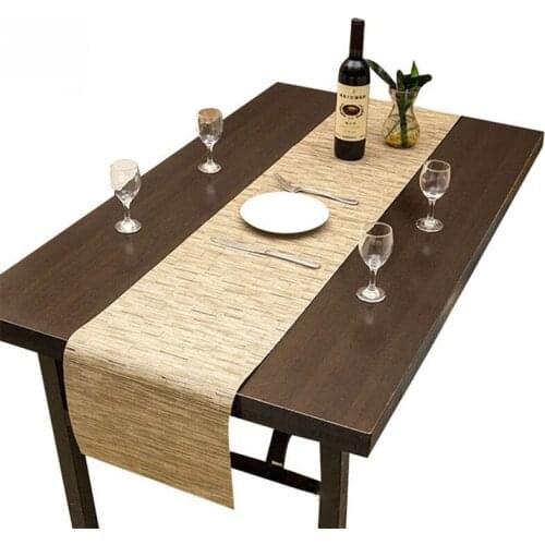 Household Hotel Table Runner Modern 30*180cm Non-slip TV Cabinet Coffee Table Cover Rectangular Dining Flag Table Cloth Decor