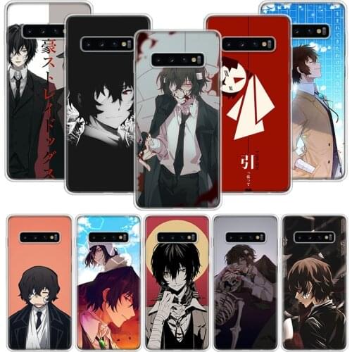 Anime Bungou Stray Dogs Dazai Osamu Phone Case for Samsung Galaxy A51 A71 A50S A20E A30 A40 A70S A10S A01 A21 A41 A52 A20S A6 A7