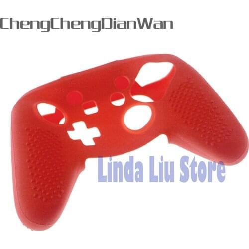 ChengChengDianWan 2pcs/lot Game Controller Protective Silicon Skin Case Cover for Switch Pro with tracking number