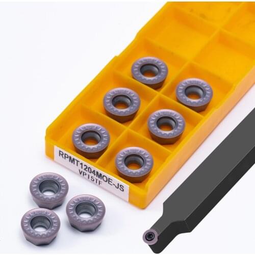 RPMT08T2 RPMW1003 RPMT10T3 MOE VP15 Carbide Inserts Turning Tools RPMT 08T2 10T3 RPMW 1003 Cnc Lathe Tools Metal Cutting Tools