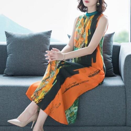 FT-SHY Sleeveless Summer Dresses