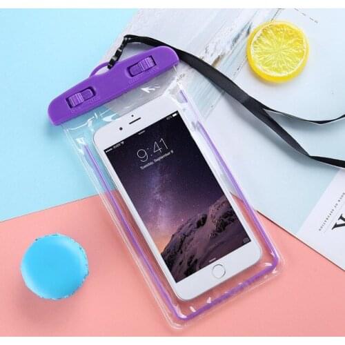 IP68 Universal Waterproof Phone Case Bag For Meizu 16th 17 18 6.5 Inch Below Water Proof Bag Mobile Cover For Meizu Note 5 6 8 9