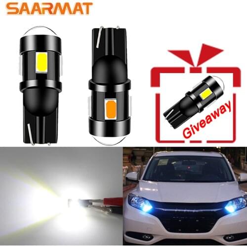 2pc Width lamp Reading lamp License plate lamp T10 LED Bulb reading light For Honda CR-V CR-Z Fit Jazz Accord Civic Insight City