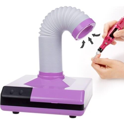 Manicure Vacuum Cleaner 60W Powerful Nail Dust Collector For Nail Design Nail Fan For Manicure Vacuum Cleaner Manicure Machine