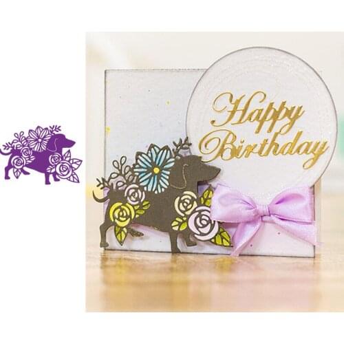 Dog Metal Cutting Dies for Scrapbooking New 2019 Cutting Embossing Stencils Paper Craft Die Album Paper Cards Making