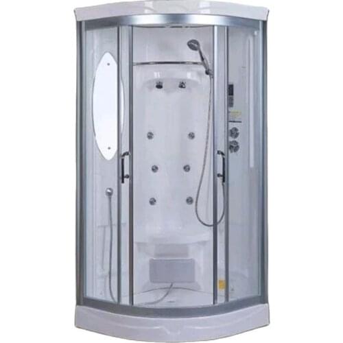 New package mail multifunctional whole rectangle steam bath room with modern bathroom shower room