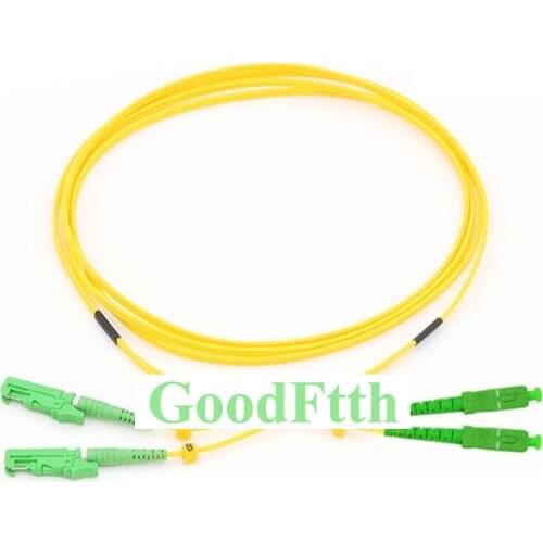 Fiber Patch Cord Jumper E2000 SC APC SM Duplex GoodFtth 100-500m