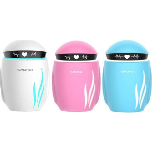 Portable Robot Humidifier USB Mini Silent Essential Oil Diffuser