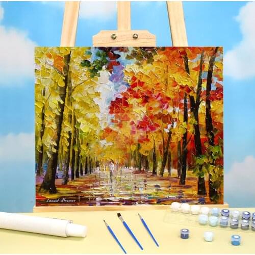 Beautiful Day Painting By Numbers Complete Kit Acrylic Paints 40*50 Painting On Canvas New Design Adults Handiwork Drawing