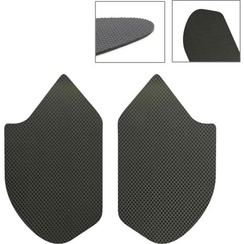 Gas Knee Grip Protector Anti-Slip Sticker For HONDA CB650F 2014 2015 2016 2017 2018 Motorcycle Black Rubber