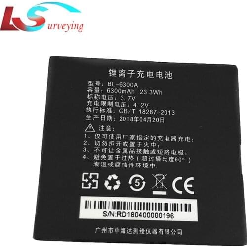 2020 Brand new HI-TARGET BL-6300 BATTERY FOR HI-TARGET total station SURVEYING instrument survey tools 3.7V 6300mAh
