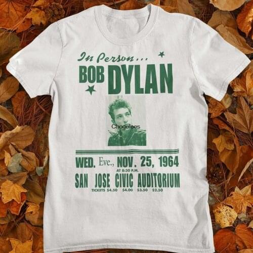 Vintage 60s Bob Dylan T Shirt Classic Rock Fans United Hard Rock Clothing Gift For Mens Womens Love Guitar