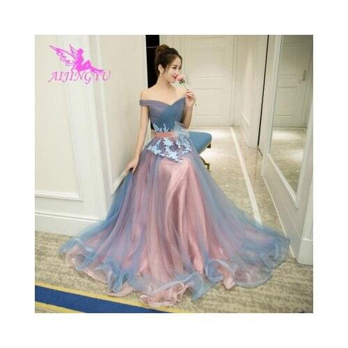 AIJINGYU Evening Dress Party Gown 2021 Elegant Sexy Formal Special Occasion Dresses For Women Fashion Gowns FS477