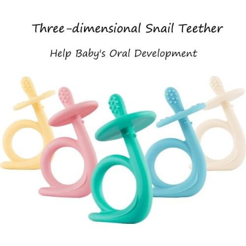 1pc Baby Teethers Silicone Baby Training Toothbrush Kids Teethers Teething Toy Infant Baby Chewing Infant Babies Accessories