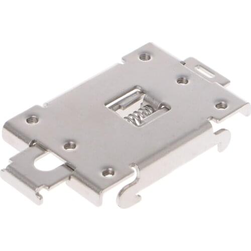 3 Pcs Single Phase SSR 35mm DIN Rail Fixed Solid State Relay Clip Clamp W./ 6 Mounting Screws Single-phase Solid State Relay