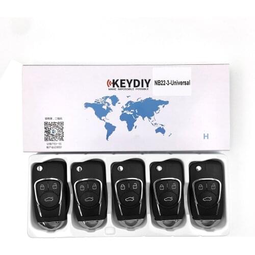 5pcs/lot KEYDIY Original KD900/KD-X2 Key Programmer NB22-3/4 Universal Multi-functional Remote Control for All B and NB Series
