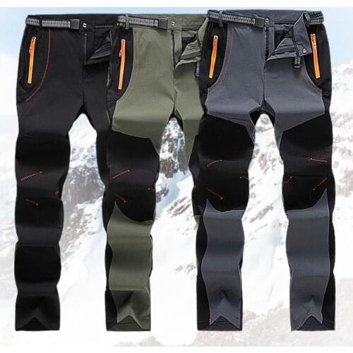 Men Tactical Waterproof Pants Man Cargo Autumn Winter Quick Dry Trousers Mens Outdoor Sports Trekking Camping Fishing Pants 5XL