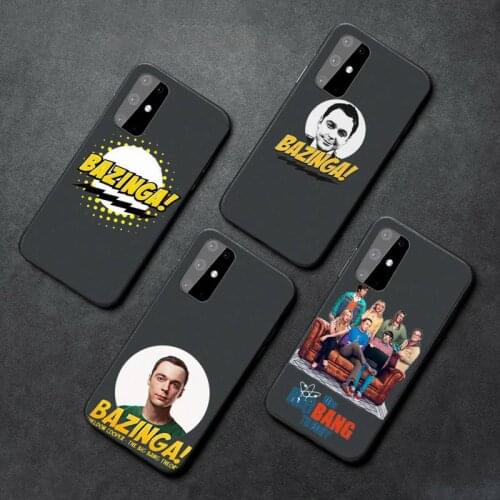 The Big Bang tv show cartoon Phone Case For Samsung A21S A32 A51 A52 A71 A50 A12 S10 S20 S21 Plus Fe Ultra