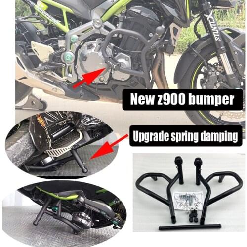 For Kawasaki Z900 Z 900 2017 2018 2019 2020 Motorbike Engine Gurad Crash Bar Bumper Stunt Cage Frame Protector