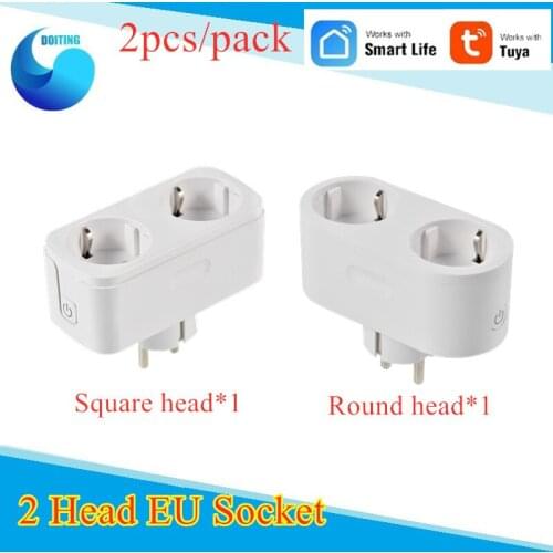 EU Smart Plug smart socket supports Google / Amazon / Tmall Genie / IFTTT / CE / RHOS Smart Timer Remote control Switch