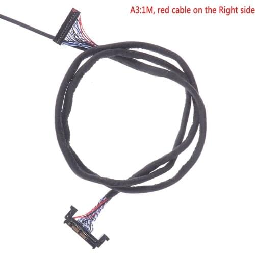 FIR-E51PIN LVDS cable 2 ch 8-bit 51 pins 51pin dual 8 LVDS cable LCD panel hot sale