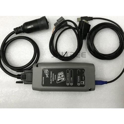 JIUTREE Service Master JCB Electronic Service Tool Interface with software 1.45.3 diagnostic scanner