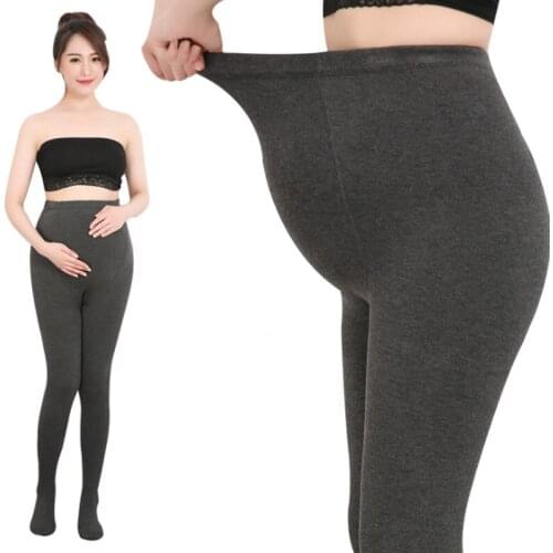 Adjustable Big Size Leggings Maternity Pant Leggings Pregnant Spring Autumn Winter Women Soft Cotton Pants High Waist Clothes
