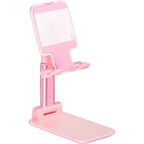 Metal Durable Adjustable Portable Solid Color Anti-Slip Desktop Phone Holder Tablet Mobile Phone Holder Bracket Stand