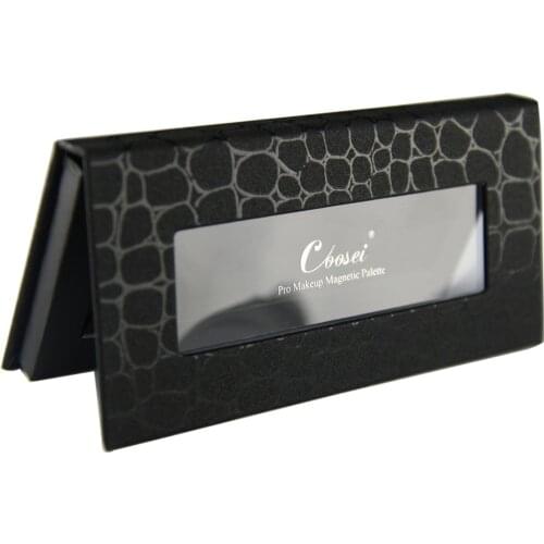 Mini Magnetic Eyeshadow z Palette Professional Empty Crocodile Pattern Fill 3pcs 36mm Eye Shadow pans shadow palette for eyes