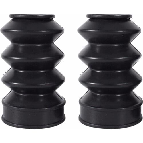 Motorcycle Front Fork Cover Motocicleta 39mm Rubber Fork Cover Gaiters Gator Boot For Harley Sportster Dyna Motorbike FX XL 883