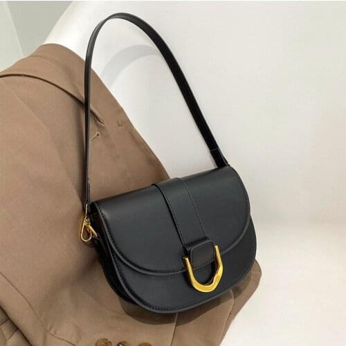 Top Brand Small Shoulder Bag Classic Woman Bag Leather Flap Crossbody Bag Handbags For Women Solid Color Clutch Purse