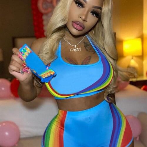 Womens Summer Suit Gym Sportswear Shorts Sets Clothing Women Sport Wear Print Short Yoga Set Suit Clothing with Free Shipping