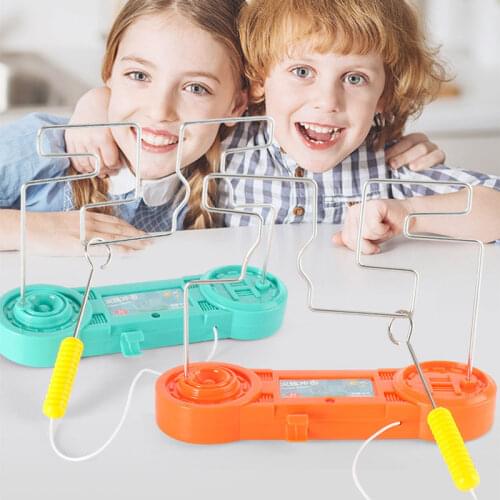 1Set Kids Collision Electric Shock Toy Education Electric Touch Maze Game Party Funny Game Children Kids Study Supplies Toys