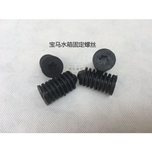 1pc 2001-2015 for BMW E87 E46 E90 E92 E93 E60 E66 X3 E83 E53 water tank bracket screw