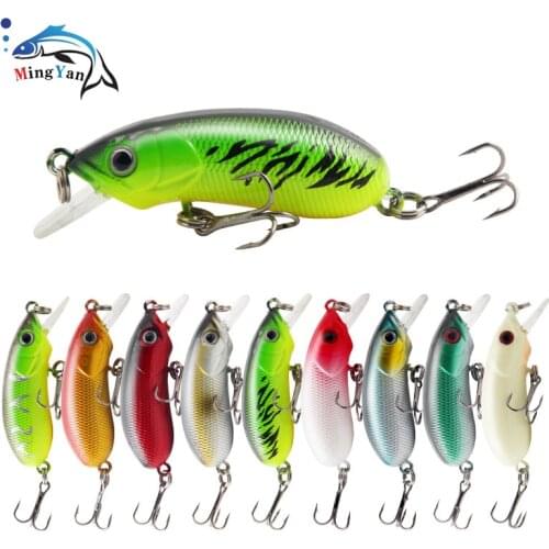 1pcs 7.8g Sinking Minnow Fishing Lure 5.3cm Stream Crankbait Fishing Lures for Perch Pike Trout Bass Fishing Bionic Bait