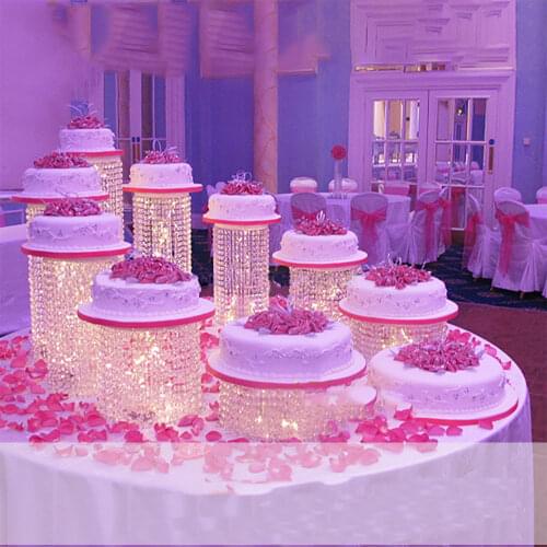 1pcs Acrylic Cupcake stand Rack Holiday Party Display Tray Cake Plate