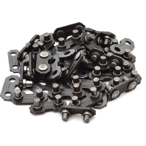 24 Sets 3/8'' Chain Links 0.050" & 0.058" Gauge Repair Preset with Tie Straps 24X Repair Kit For Chainsaw Tool Chain Links