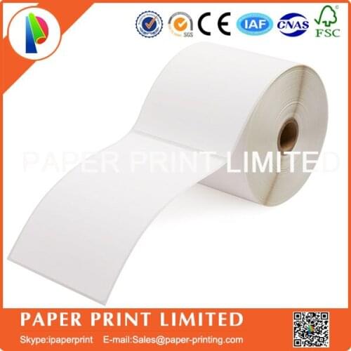 30 Rolls of 250 Labels 4x6 Direct Thermal Shipping Labels for Zebra 2844 ZP-450 ZP-500 ZP-505,Blank,1" Core