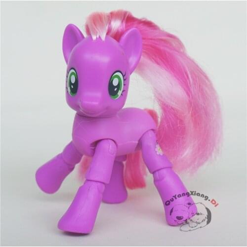 P8-053 Action Figures 8cm Little Cute Horse Model Doll Cherilee Show Anime Toys for Children