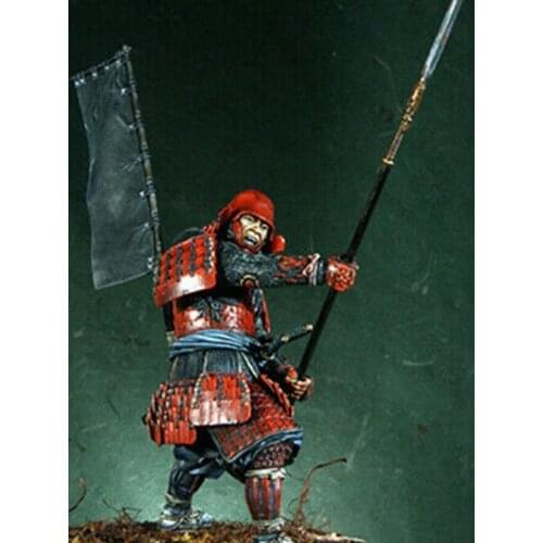 1/18 Scale Unpainted Resin Figure Samurai Azuchi period (base included) collection figure