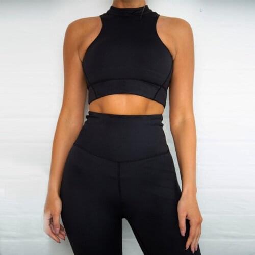 2 Piece Set Women Workout Clothes for Women Dry Fit Gym Women Fitness Suit Sports Set Woman Jogging Sport Femme Black Yellow