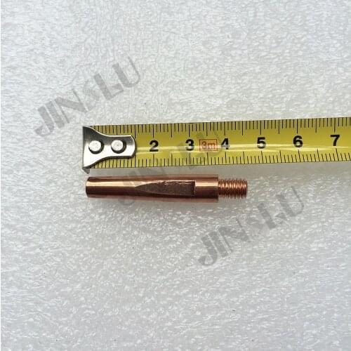 M6x45mm Contact Tip 20PCS Type MIG MAG Welding Torch Consumables P200 P350 P500 MIG-200 MIG-350 MIG-500
