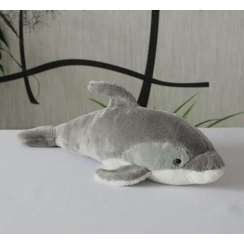 Cute large dolls dolphin toy soft real life plush toys children holiday gifts pillow