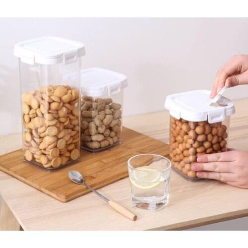 Multifunctional Sealed Tank Kitchen Storage Containers Plastic Box Superimposed Moistureproof Food Storage Tanks
